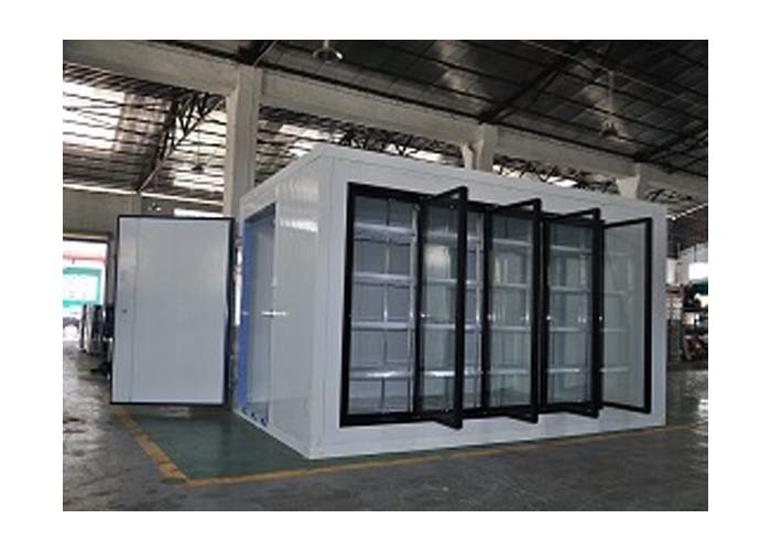 Walk In Freezer Cooler Equipment Rvt Supermarket Air Blast Freezer Walk In Cooler Refrigeration Unit ...