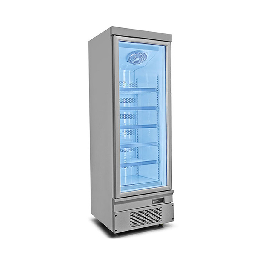Energy Efficient 1 2 3 Glass Door Freezer With Quick Auto Back Door