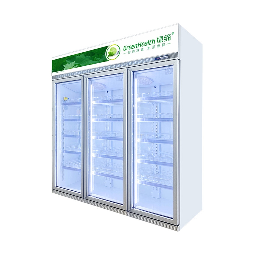 Pepsi Commercial Beverage  Cooler For Supermarket  With 2 Doors