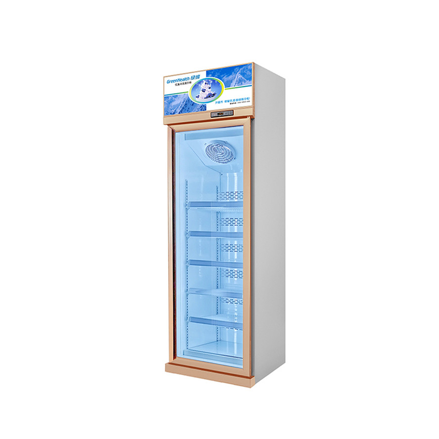-22℃ Single Door Commercial Upright Display Freezer With 500L Stable Performance
