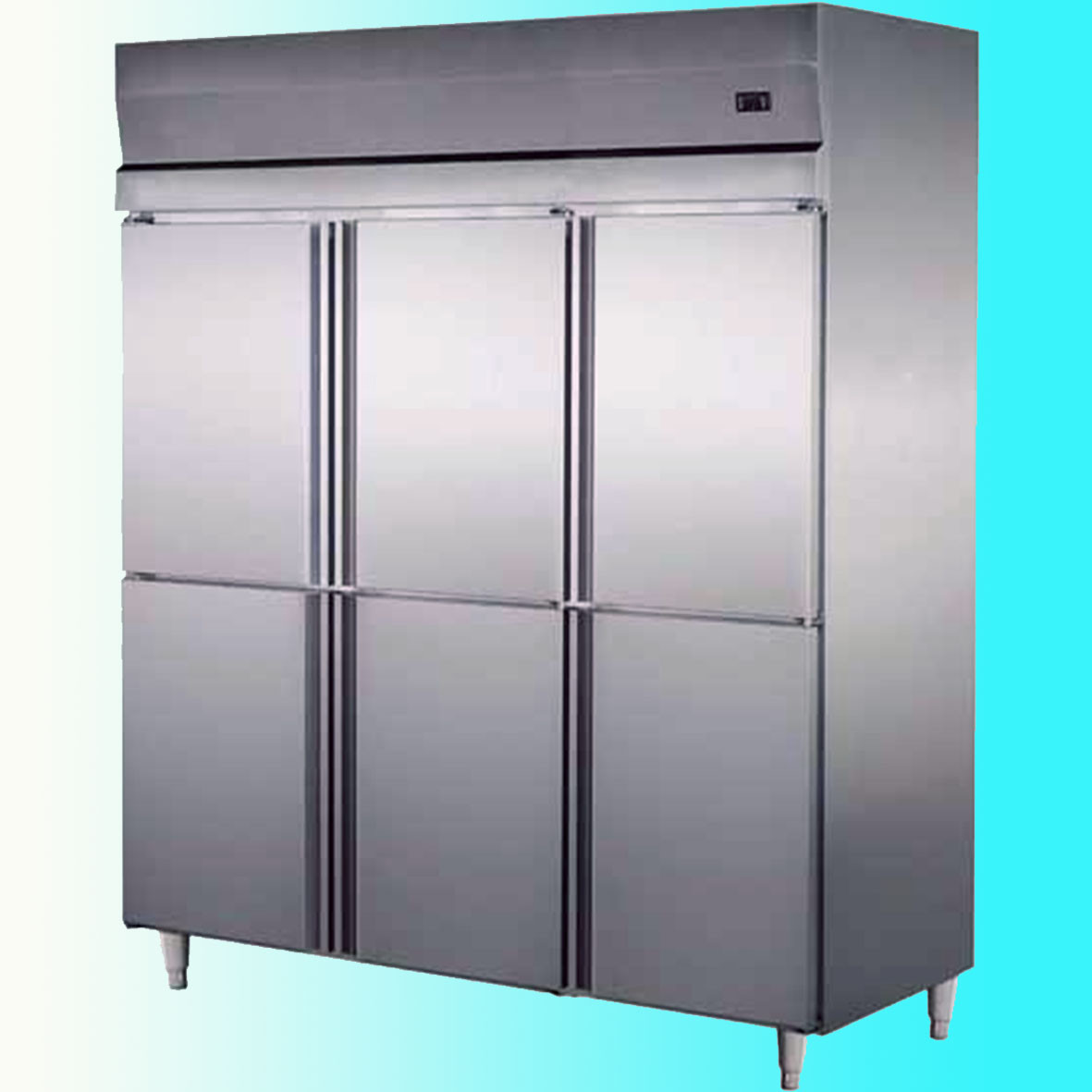 Portable Commercial Upright Freezerl Top Mounted Compressor Refrigerator
