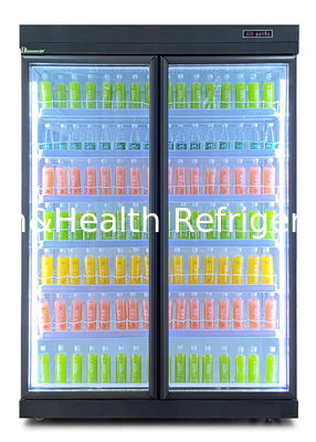 Custom Color Display Commercial Freezer Showcase Fridge For Beverage