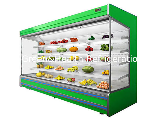 Customized Supermarket Open Deck Display Fridge With Remote Condensering Units