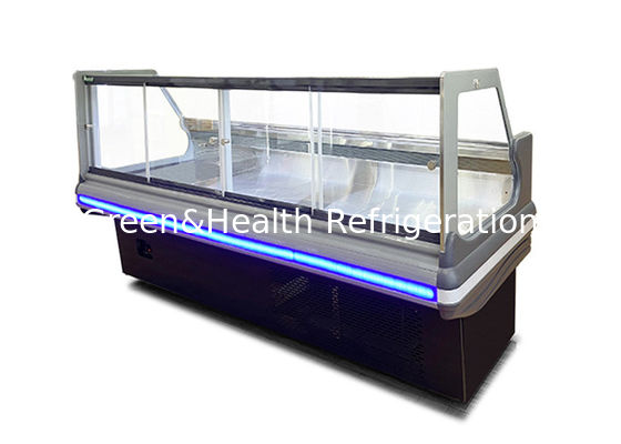 Custom Deli Display Refrigerator Big Window Glass Meat Display Fridges