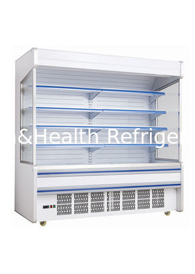 3M Hypermarket Grocery Multi Deck Open Fridge For Food Refrigeration