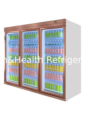Factory Price Air Cooling Milk Drink Display Chiller For Retail Store