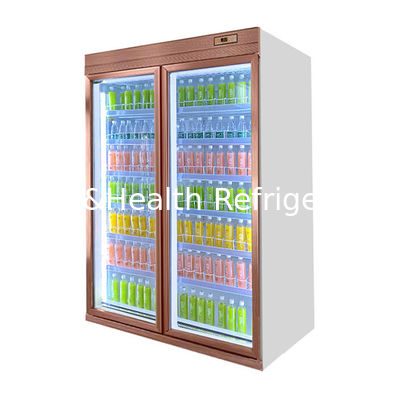 Doors Optional Supermarket Soft Drink / Beverage / Juice Display Chiller