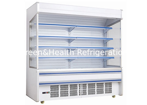Multi Layers Multideck Open Chiller 2000L For Commercial Shop