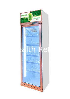 LED Lighting R22a Restaurant Drinks Display Chiller With Single Temp