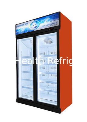 Refrigeration Equipment Supplies Vertical Display Freezers With R290a 450L