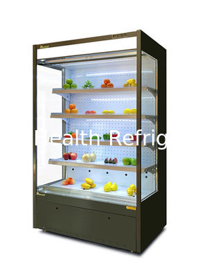 Mini Drinks Milk Standwich Bread Cake Open Display Chiller With Air Curtain
