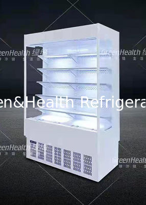 R134a Small Multi Deck Refrigerator Open Showcase For Restaurant