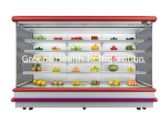Factory Price Model A Remote System Multi- Deck Open Chiller Supermarket Refrigeration Display Chiller