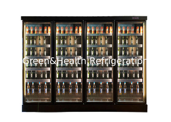 Glass Door Multideck Chiller Drinks Beverage Display Refrigeration