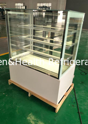 Auto Defrost Bakery Display Showcase Glass Door Pastry Cake Cabinet Fridge