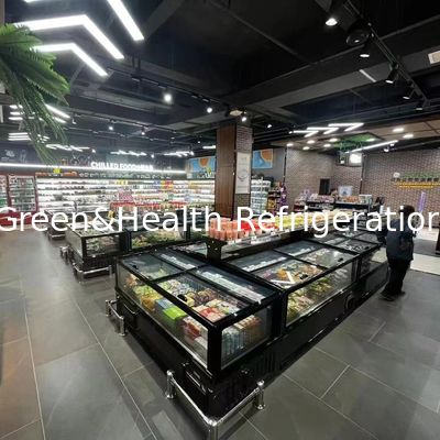 Shop Big Capacity Commercial Freezer With -18~-22 Degree Auto Defrost Aluminum Interior