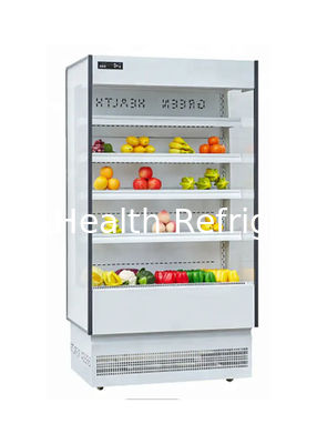 4 Layers Shelves Open Chiller Refrigerator For Supermarket Commercial Beer Equipment