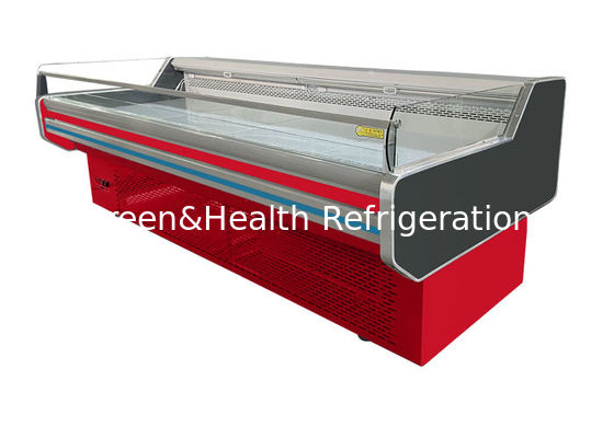OEM Fresh Meat Display Refrigerator Meat Shop Equipment With Counter
