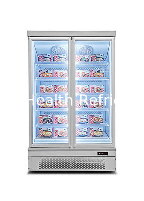 R134a Commercial Supermarket Equipment Bottom Mount Upright Freeezer Heladeras