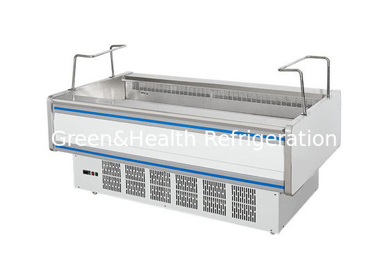 900W Frost Free Supermarket Fresh Food Showcase For Meat Shop