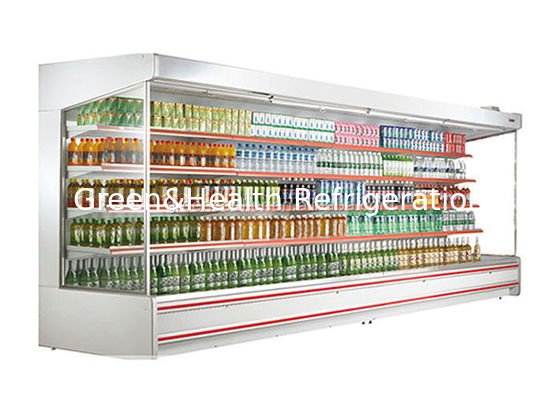 Large Commercial Display Freezer With LED Multideck Storage Display Cabinet 1800W