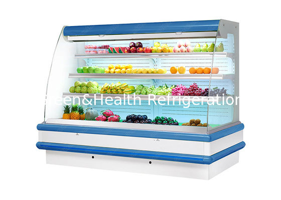 Digital Control Multideck Open Chiller European Remote System Fruits Refrigeration