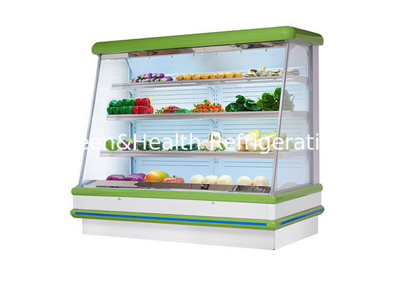Commercial European Vegetables Deep Freezer For Storage R134a Refrigerant