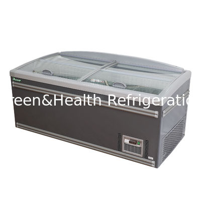 Direct Cooling 850L Commercial Ice Cream Deep Freezer Supermarket Refrigeration