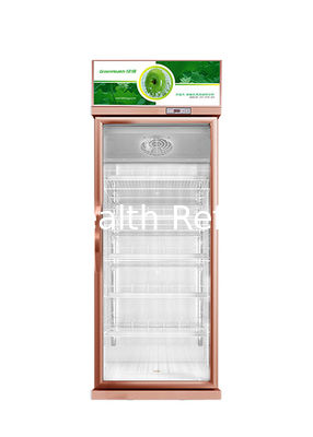 Commercial Multiple Glass Door Luxury Upright Refrigerator Deep Fridge For Supermarket