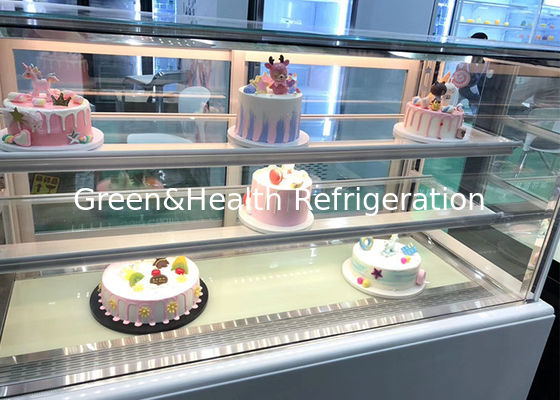 Supermarket Cake Display Fridge Refrigerated Cake Salad Fridge