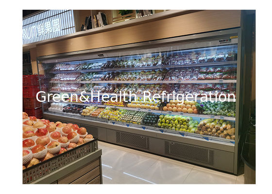 Green Health Commercial Chest Freezer Multi Gate Glass Door Built In System