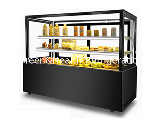 Air Cooling Bakery Display Freezer Upright Cake Chiller For Supermarket