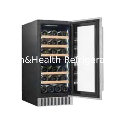 ETL Certificate 220V 50HZ Commercial Wine Storage Cabinet  Dual Zone Temperature Range