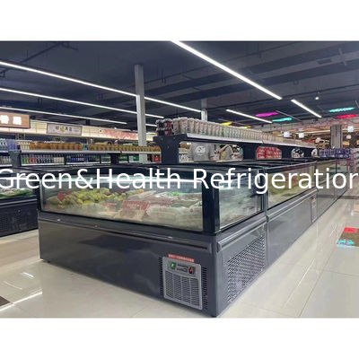 Efficiently Store and Showcase Frozen Products with Seeble Supermarket Island Freezer
