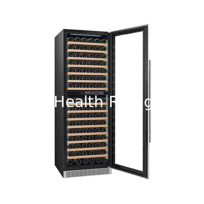ETL Certificate Customizable 185 Bottles 445L Wine Display Refrigerator With 110V 220V 50HZ 60HZ