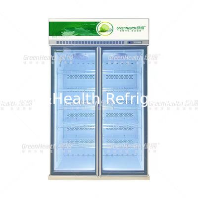 5 Layers 2087L Capacity Temp 2~8℃ Upright Beverage Display Cooler