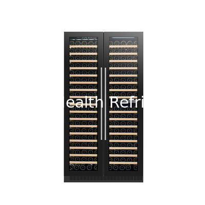 ETL Certificate 185 Bottles Wine Display Cooler Dual Zone Electric Glass Door Model LD-185D