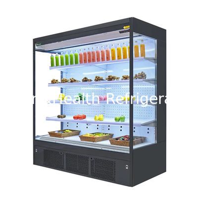 Multi Layer Open Front Chiller Display Fridge For Supermarket Refrigeration