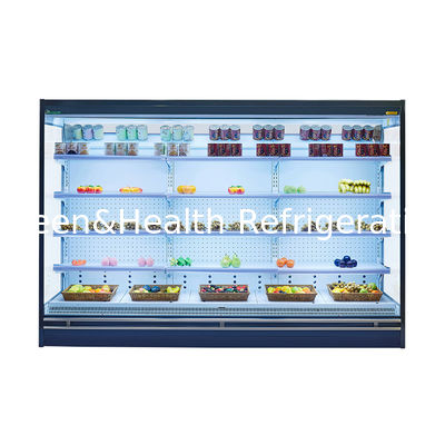 Open Showcase Refrigerator Multideck Chiller For Commercial Cooling Requirements