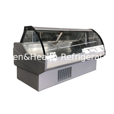 Commercial Deli Display Refrigerator With Sliding / Flip Glass Doors