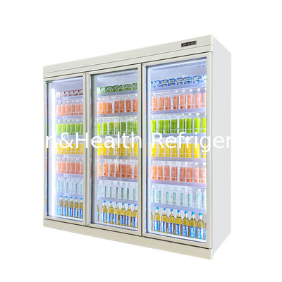 Versatile Multi Doors Glass Door Freezer For Various Business Applications
