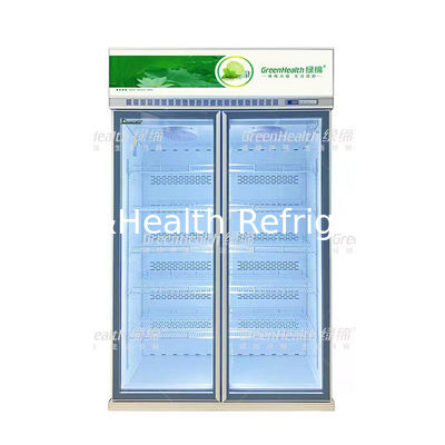 Advanced Customized Supermarket 5 Layers Chiller With Fan Cooling And Cubigel Compressor Unit