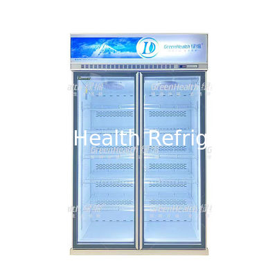 2 / 3 Doors Commercial Upright Freezer With Conversion Frequency And Self Defrost