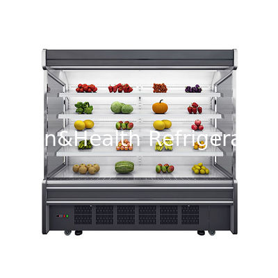 Optimal Cooling Multideck Chiller With LED And Night Curtain