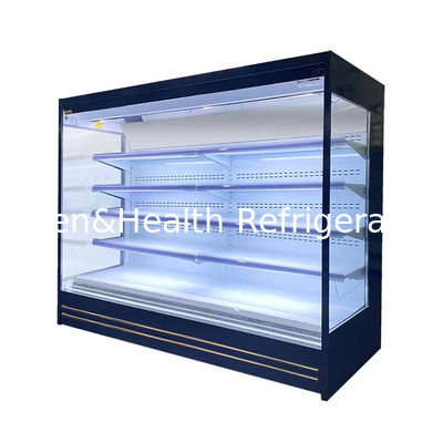 Larg Right Angle R22a Deep Display Freezer Multideck Open Chiller