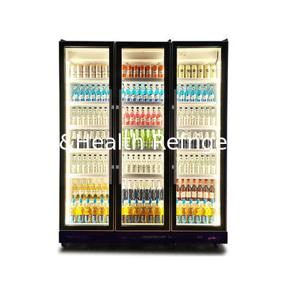 No Top Light Box 740L CCC Auto Defrost Drink And Wine Cooling Refrigerator