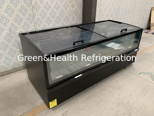 Factory Direct Sales Commercial Horizontal Large Storage Display Commodity Island Cabinet