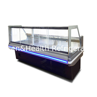 Commercial Cooked Food Stores / Markets / Supermarkets Dedicated To Storing And Displaying Cooked Food Refrigerated Cabinets