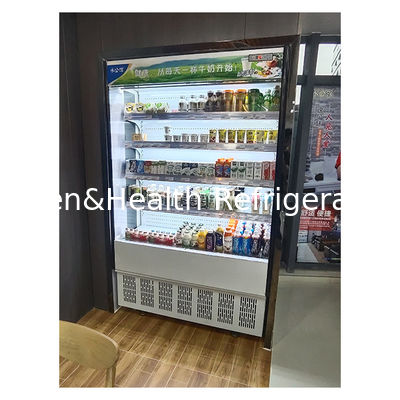 Commercial Low-Temperature Small Fruit And Vegetable Storage Display Small Air Curtain Cabinet Freezer
