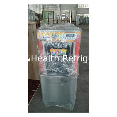 Vertical Commercial Multi Nozzle Ice Cream Machine  100kg Capacity